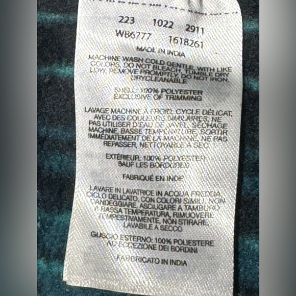 Columbia Boys' Castle Dale Printed Full Zip Fleece Size M (10-12) - Picture 5 of 7